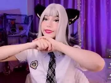 ahegame — Play with neko student  ^^ Goal: blow kiss :3 #anime #halloween #cosplay #cute #ahegao [7 tokens remaining]
