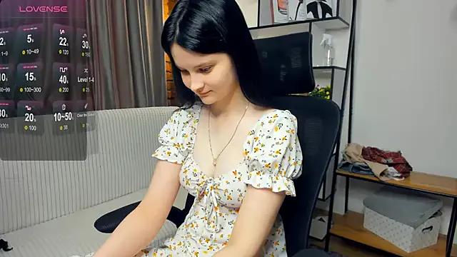 SkyDoll — tease with dress