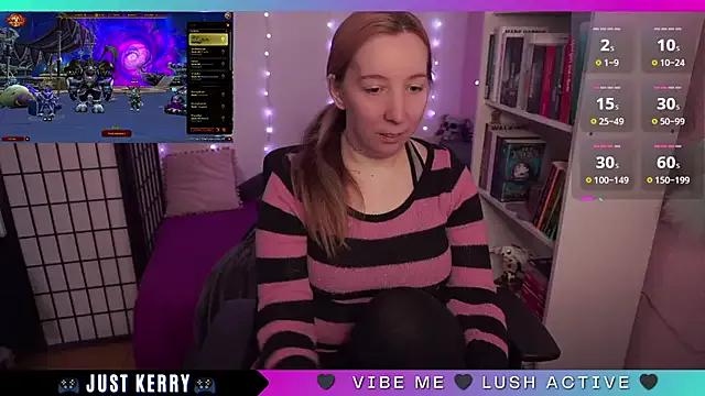 JustKerry from StripChat is Freechat